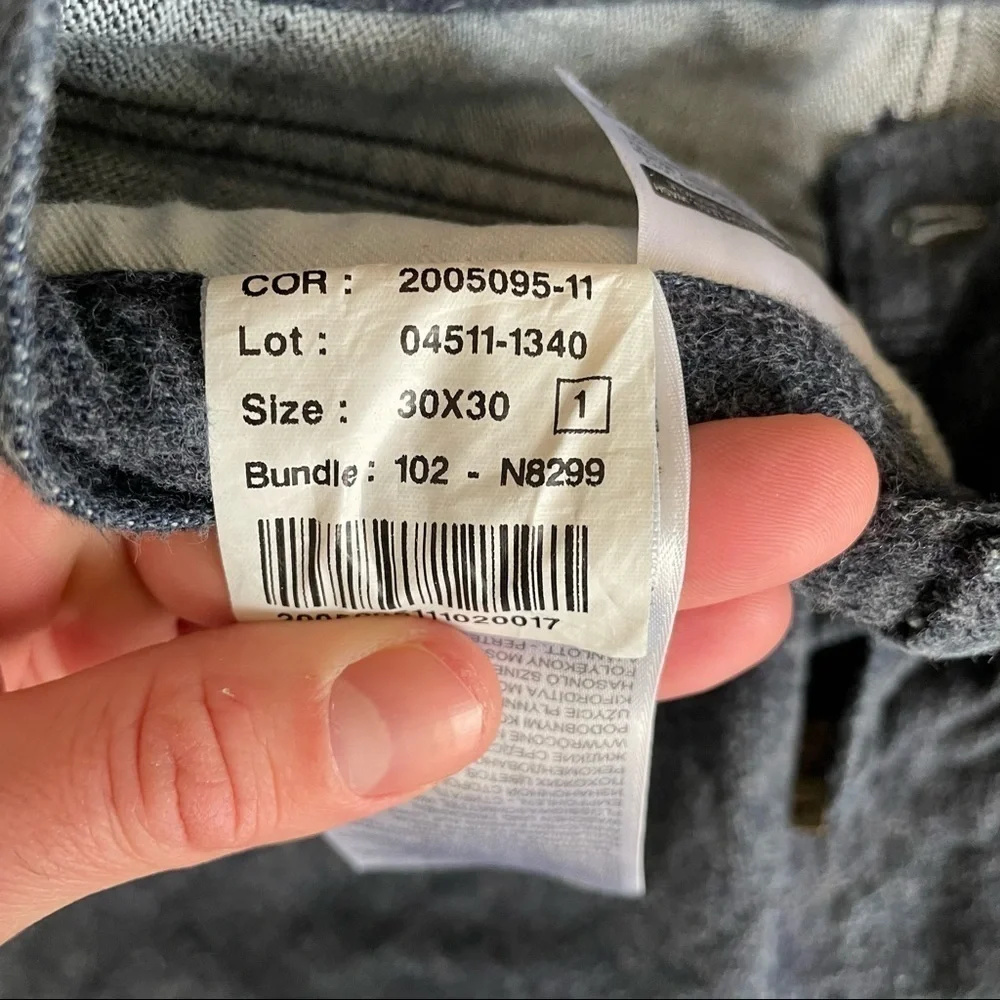 Levi’s 511 Slim Fit Textured Jeans Men’s 30x30